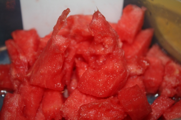 Chunks of Watermelon